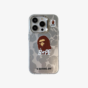 Limited iPhone Case | APE Silver Camo 2 - Bestocase