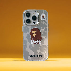 Limited iPhone Case | APE Silver Camo 2 - Bestocase