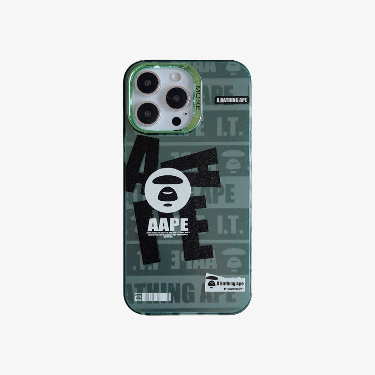 Limited iPhone Case | APE Green Letters - Bestocase