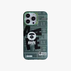 Limited iPhone Case | APE Green Letters - Bestocase