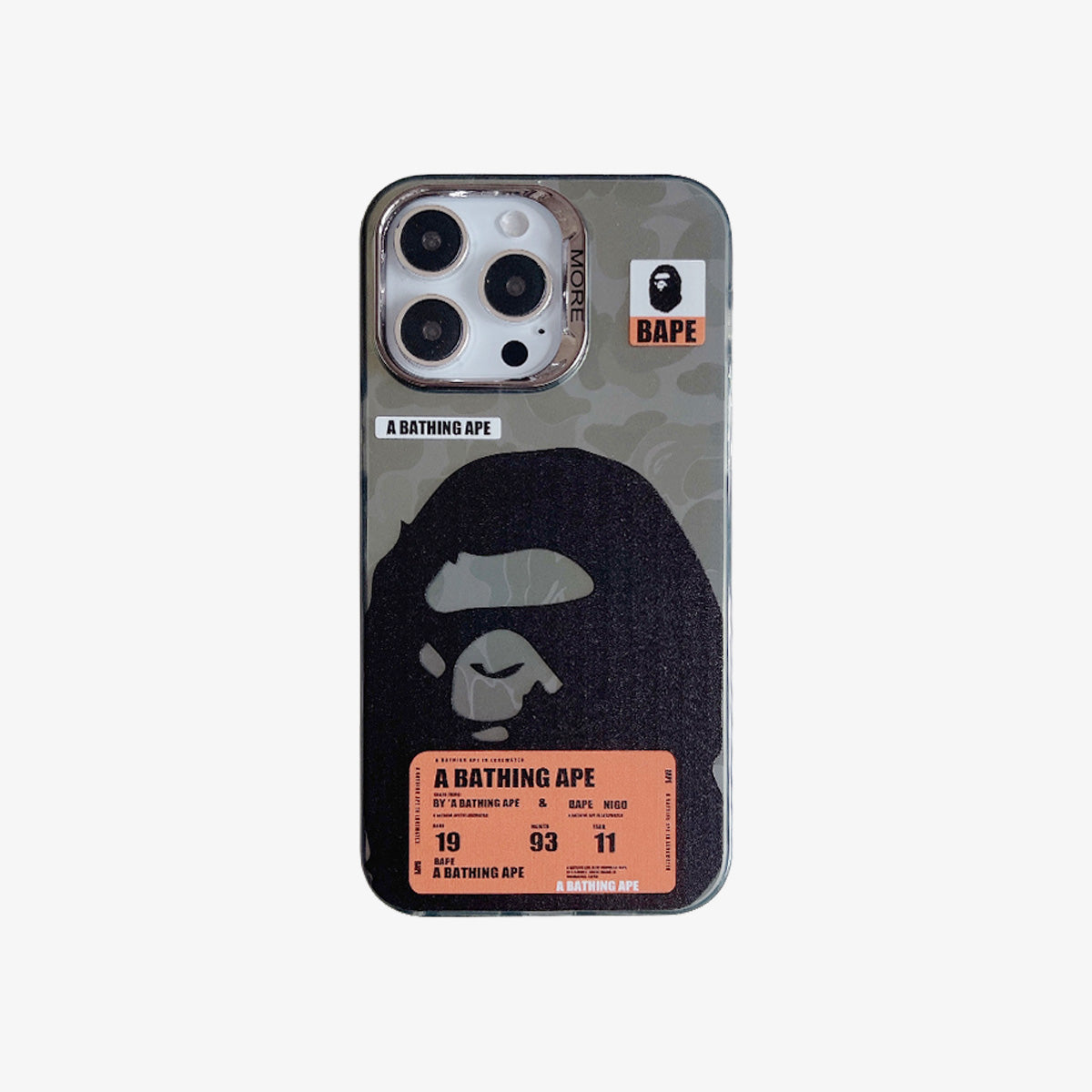 Limited iPhone Case | APE Orange Ticket - Bestocase
